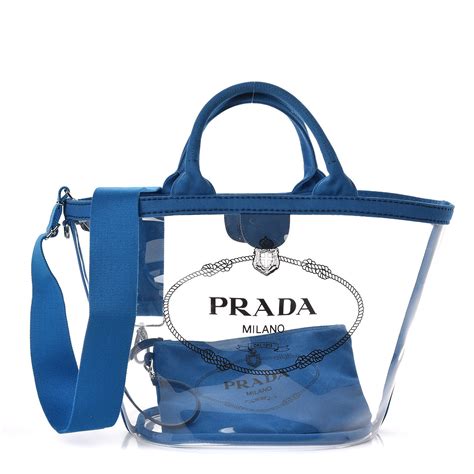 prada plexiglass tote